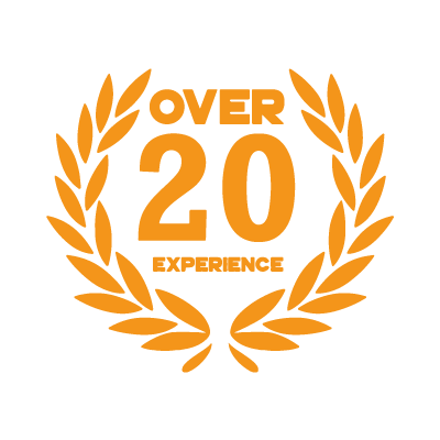 Over 20 Years Experience